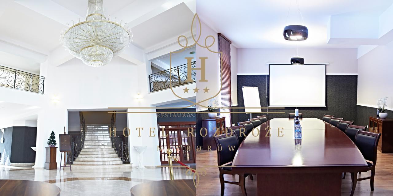 Hotel Rozdroze Nieborów Esterno foto